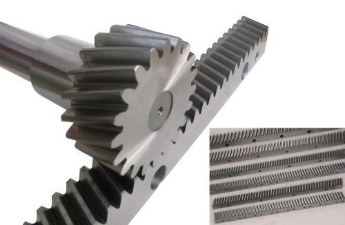 Elevator Automatic Sliding Gate Helical Straight Pinion Gear Rack 1045 Carbon Steel