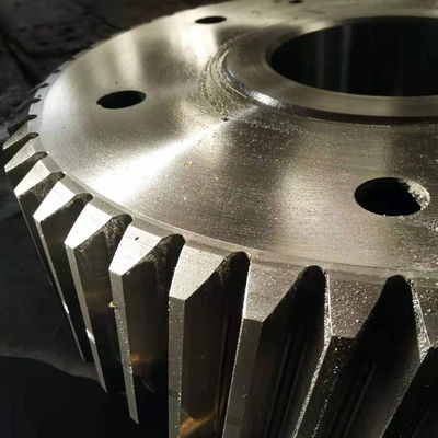 Large ZG35CrMo Solid Metal Spur Gear Wheel Testing Application